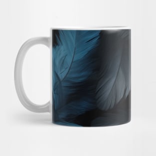 Whispers of Blue Feathers Mug